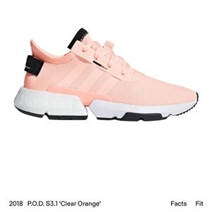 Adidas Originals P.O.D. S3.1 clear orange